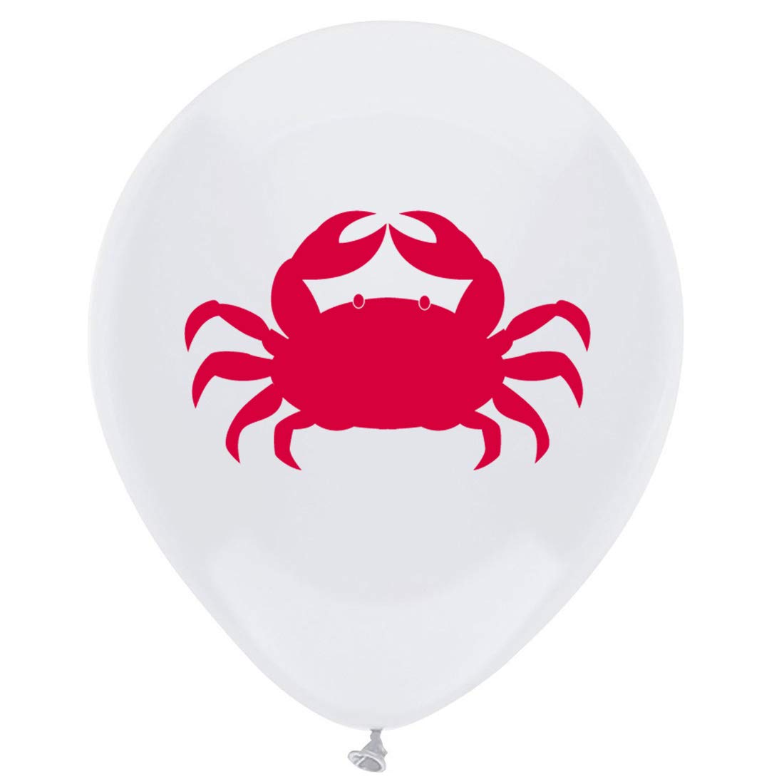 Crab Latex Balloons, 16-Pack 12inch See Animal Crab Birthday Party Balloon, Decorations, Supplies