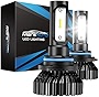 Marsauto 9006 LED Bulbs 8000LM 6000K, 300% Brightness, HB4 HB4U 9006XS LED Light Bulb, 12 CSP Chips Cool Bright, Pack of 2