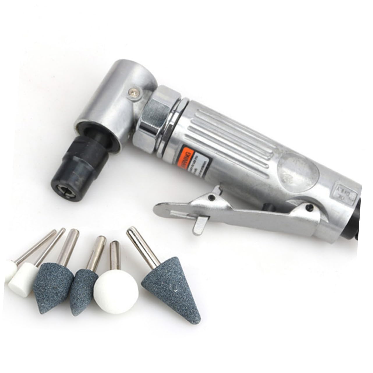 NUOBESTY Pneumatische Druckluftschleifer aus Aluminium 25000 U/min 6,2 Riegel 1/4-zoll Anschluss für Präzises Schleifen und Polieren