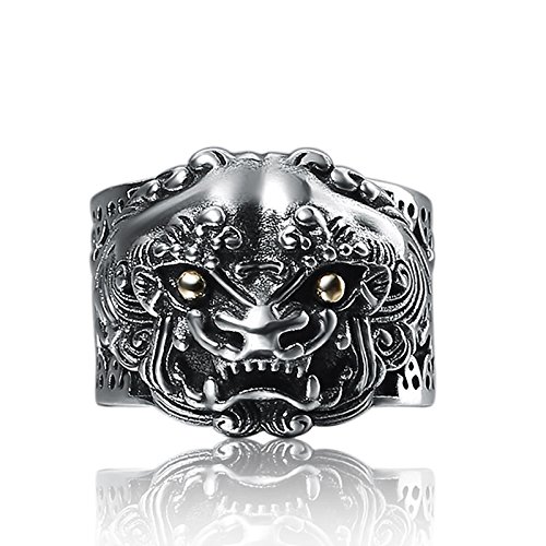 Bague Pixiu argent 925 le cadeau idéal avec anneau ouvert ajustable