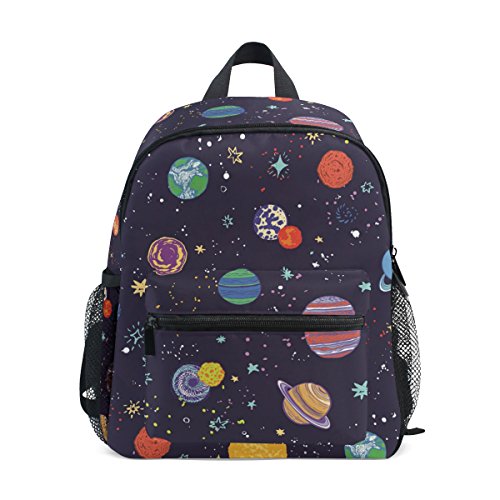 Mochilas Escolares Infantiles  Space Planets Impreso Personalizado Ligero Preescolar