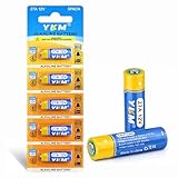 YKM 5 Pack A27 12 Volt Alkaline Battery LR27A MN27 L828F 27A 12V Battery for Ceiling Fan Remote Garage Door Opener