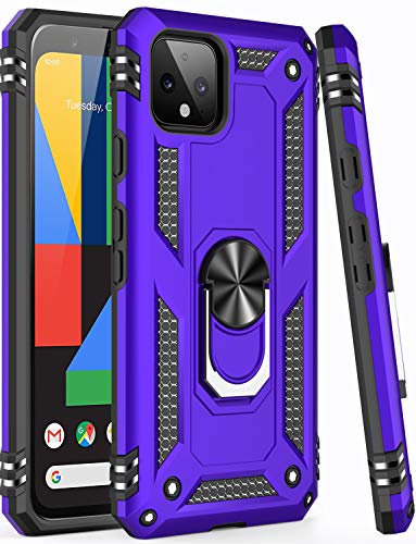 Coque Google Pixel 4 évite les écrans brisés violette antichoc