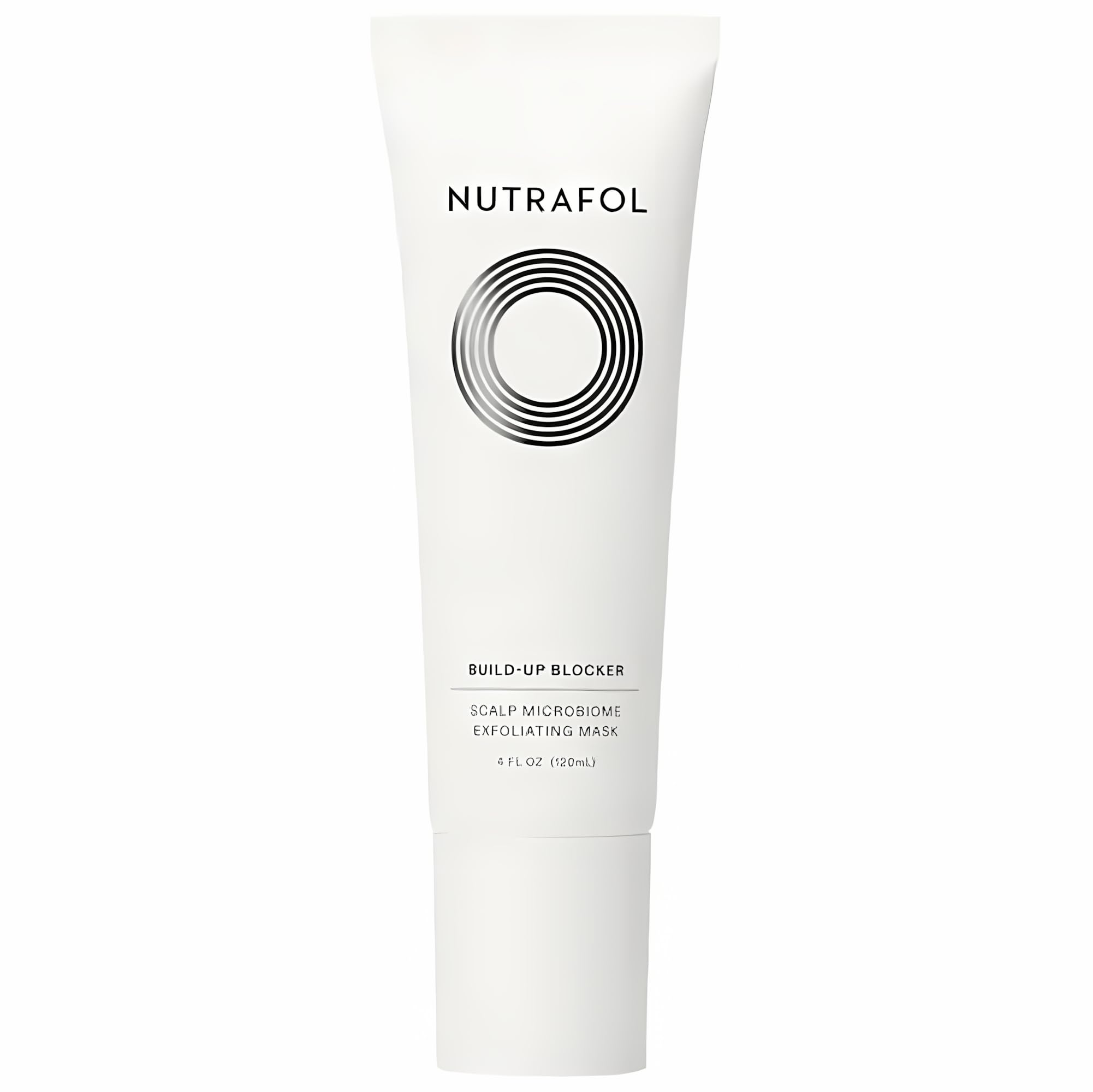 Nutrafol Exfoliating Scalp Mask, Eliminates Product Build-up and Oil for Healthier Hair and Scalp, Physician-formulated for Thinning Hair, Color and Extension Safe - 4 Fl Oz Bottle
