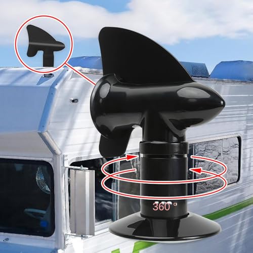 Ventilateur de toit rotatif 360° résistant aux intempéries pour combles - 3