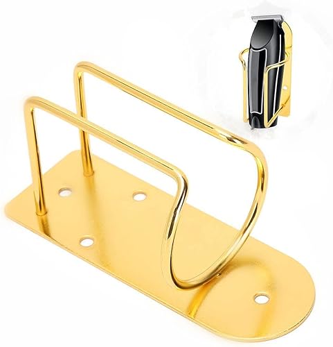 Soporte para cortapelos para barberos montado en la pared, estación de peluquería eléctrica para recortadora de pelo, organizador de almacenamiento,