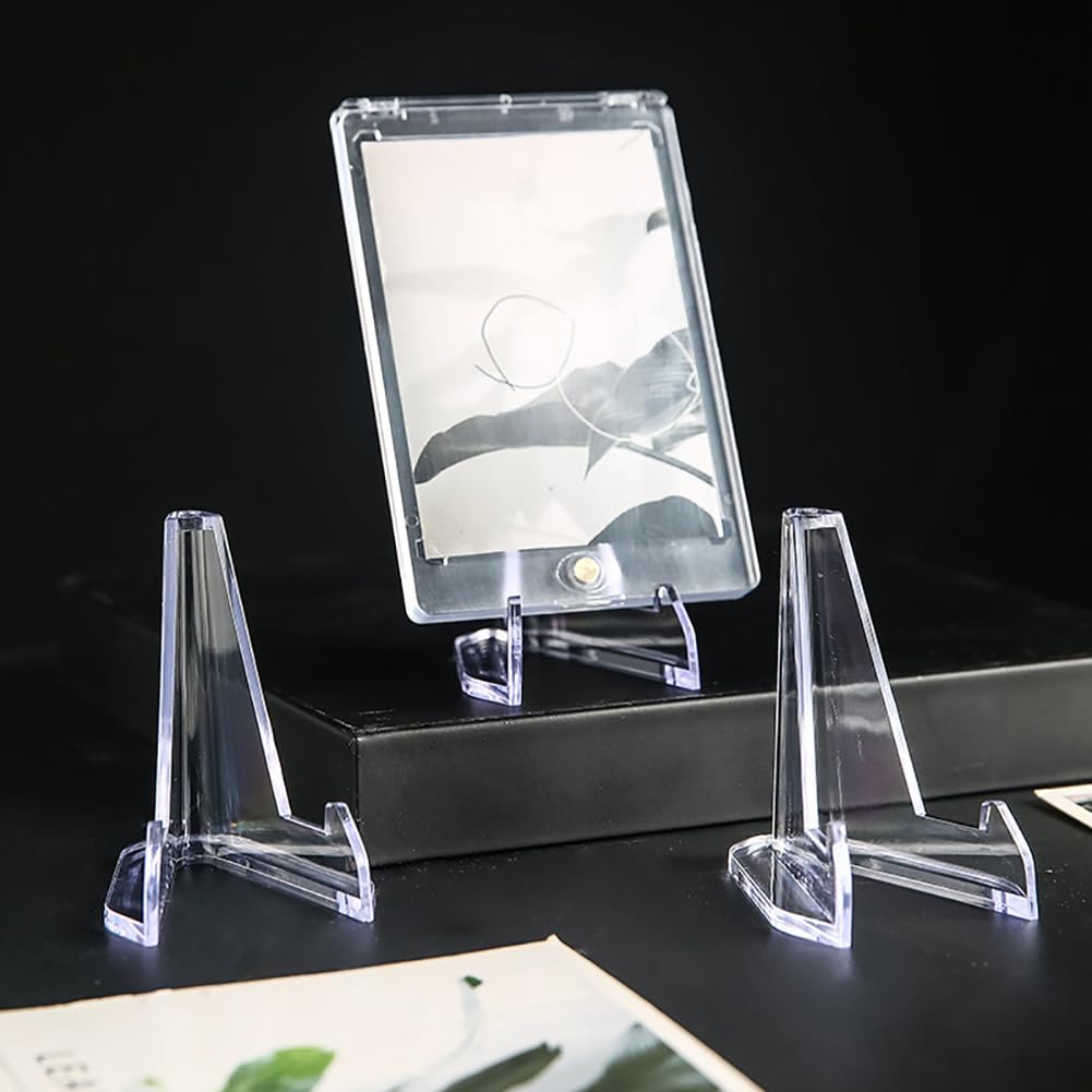 Supporti Acrilici Per Carte - 5 Pezzi Trasparenti, Antiscivolo, 7,5 Cm - Foto 10