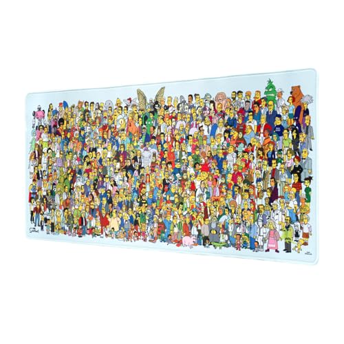 Grupo Erik The Simpsons Large Mouse Mat Gaming Mouse Pad XXL - Gamer Gifts
