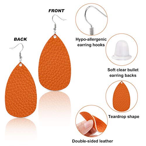 18-32 Pairs Tassel Earrings Set with Colorful Tassel Long Layered Dangle Hoop Tiered Thread Earrings Set for Women Jewelry Fashion and Valentine Birthday Party Gift3