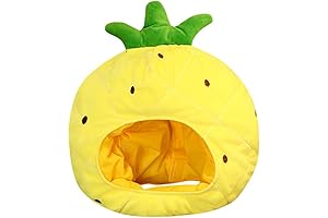 Pineapple Costume Adult Yellow Plush Pineapple Headband