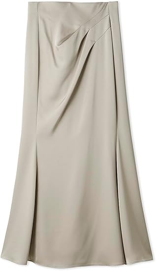 新品セルフォード ドレープタックサテンマーメイドスカート Amazon.co.jp: [セルフォード] ドレープタックサテンマーメイド