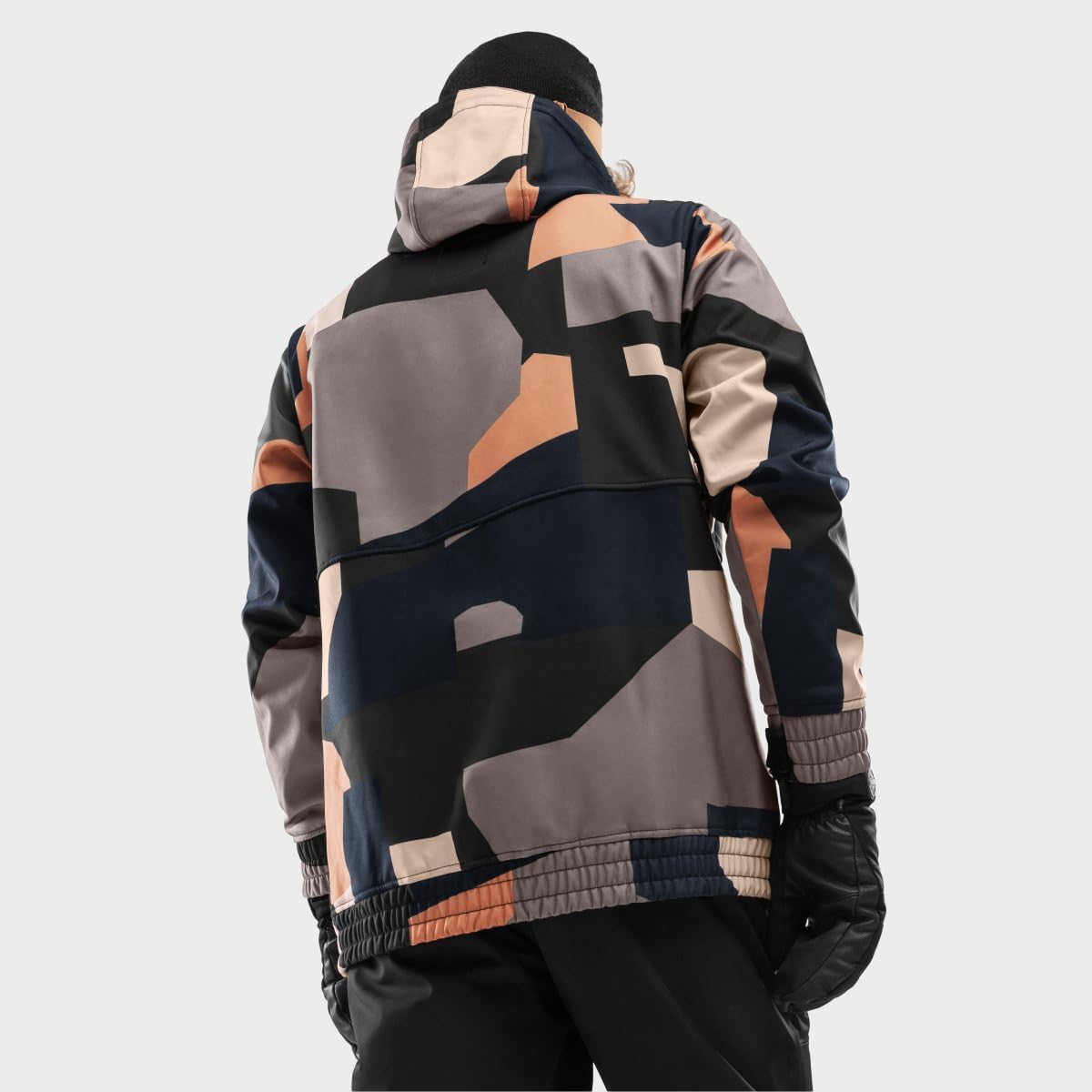 SIROKO W1 Ski- & Snowboardjacke Herren Wasserdicht Wärmeschutz Fronttasche Wintersport