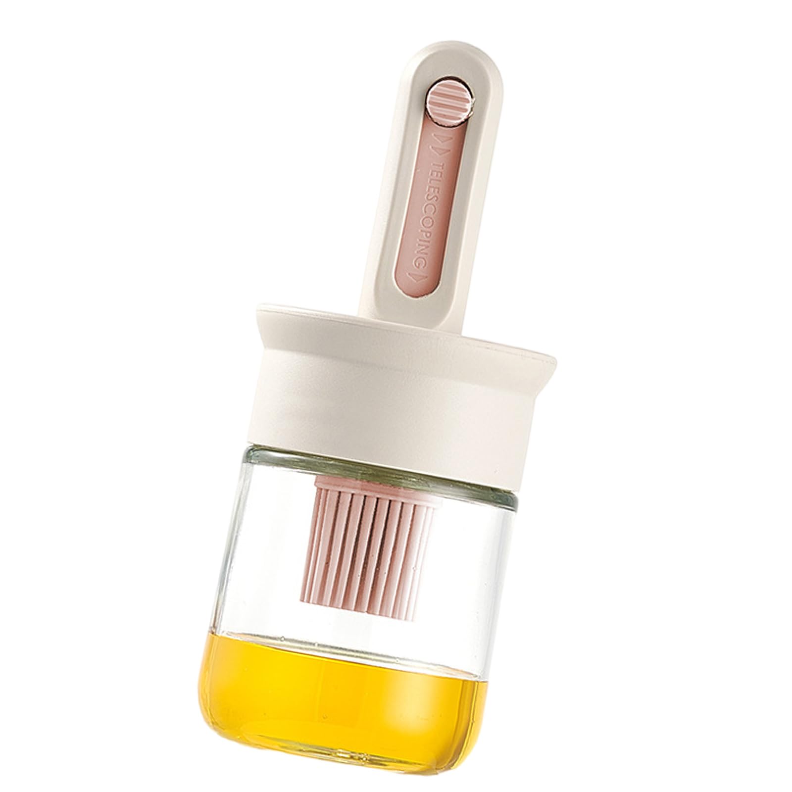 Buxuaaaa Sturdy Silicone Oil Brush for Cooking Enthusiasts Practical Silicone Coating Brush for Pots and Pans in Cooking Kitchen