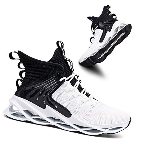 Image of Hello MrLin Men's Running Shoes Non Slip Athletic Tennis Walking Blade Type Sneakers Hip Hop