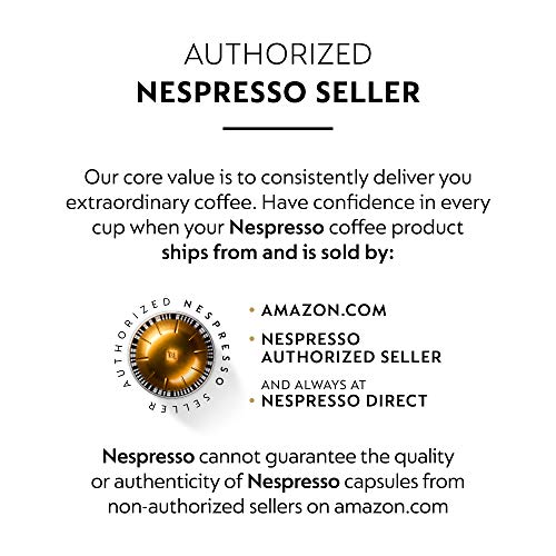 Nespresso Capsules VertuoLine, Voltesso , Mild Roast Espresso Coffee, 50 Count Coffee Pods, Brews 1.35 Ounce