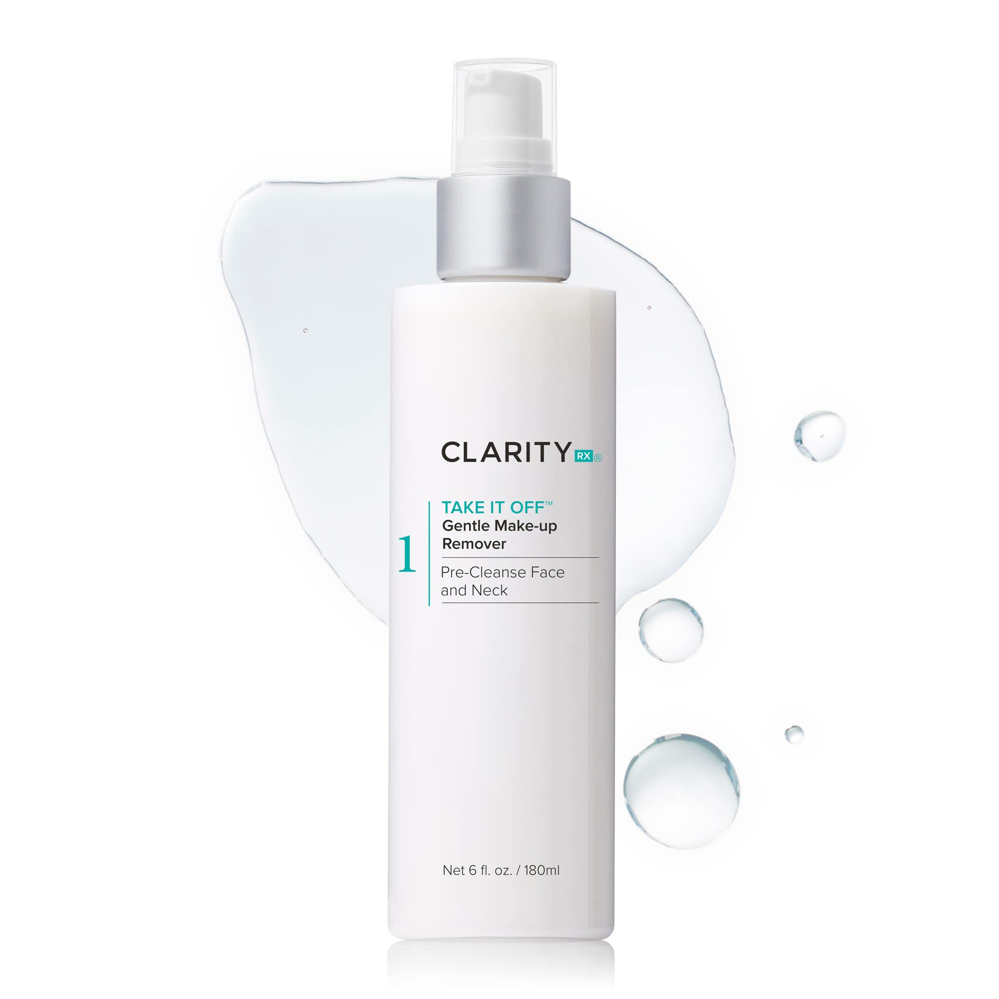 ClarityRx Take It Off Gentle Face & Eye Makeup Remover