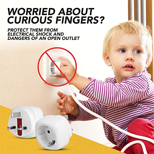 Travel Adaptor, WHITE PACK OF 3 - Image 4