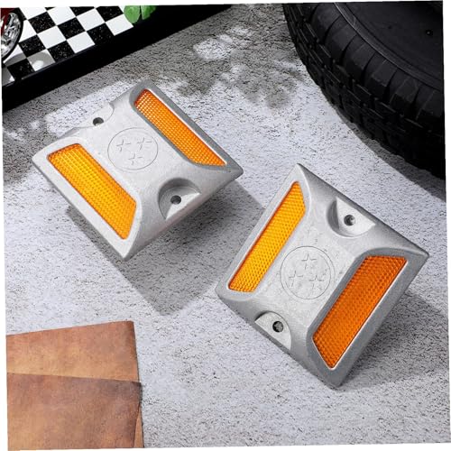 Marcadores reflectantes para pavimento 2 piezas miniatura 6