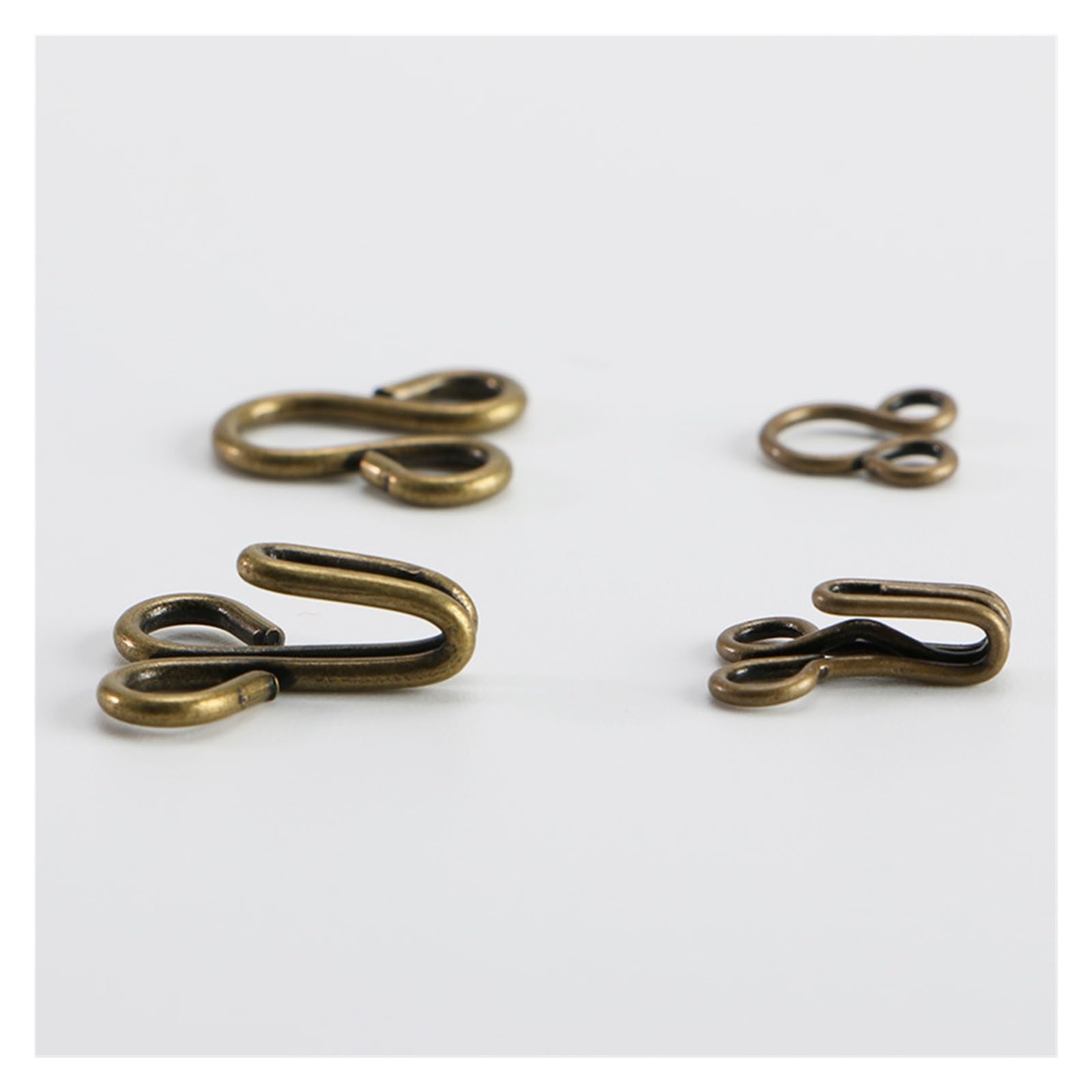 300 pares de ropa interior sujetador invisible Para Hogar | Botón de hebilla Botón de gancho oculto for accesorios de costura de portatrajes