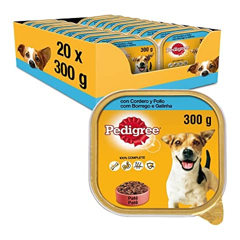 Pedigree Comida Húmeda para Perros, Sabor Cordero y Pollo en Paté Cover