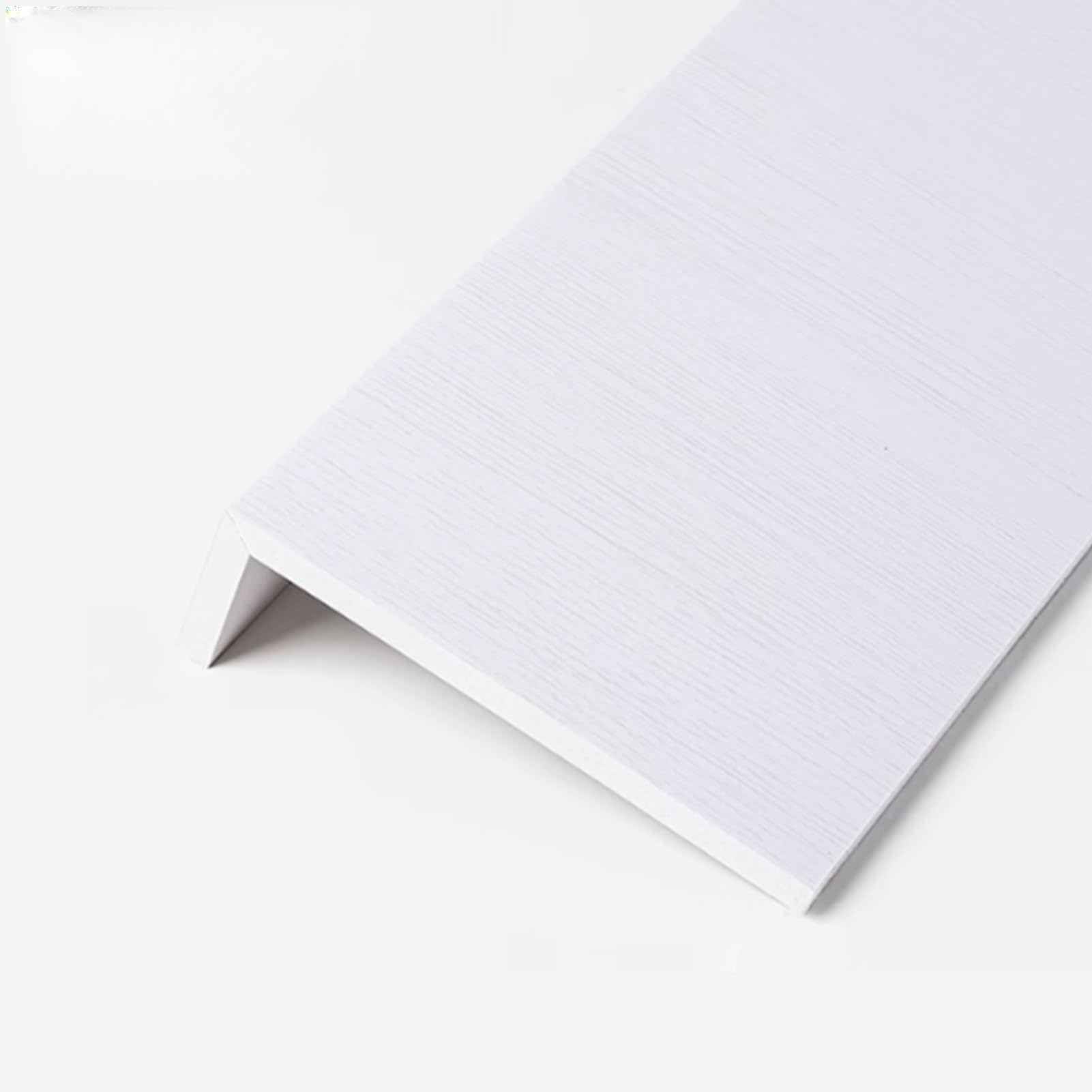 Urbanup White Window Sill Cover Wood Texture Window Sill Ledge Cover Bay, Acrylic Durability Windowsill Protector, Waterproof Windows Sill Board Capping For Porch(,80X20cm/31.5X7.9in)