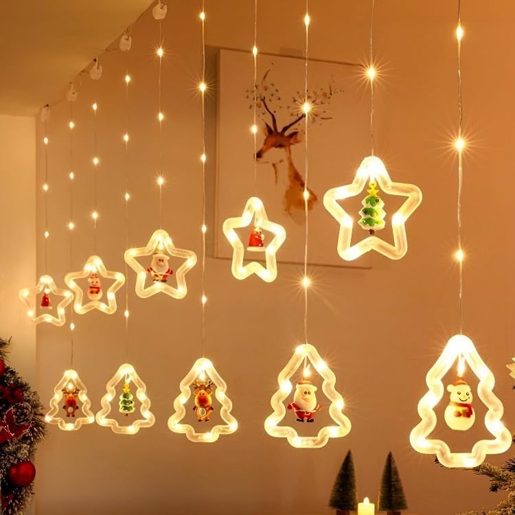 Amazon.co.jp: クリスマスled イルミネーションライト ツリー形