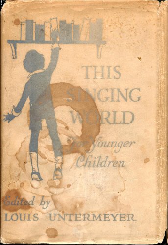 This Singing World For Younger Children B000K1SHGI Book Cover