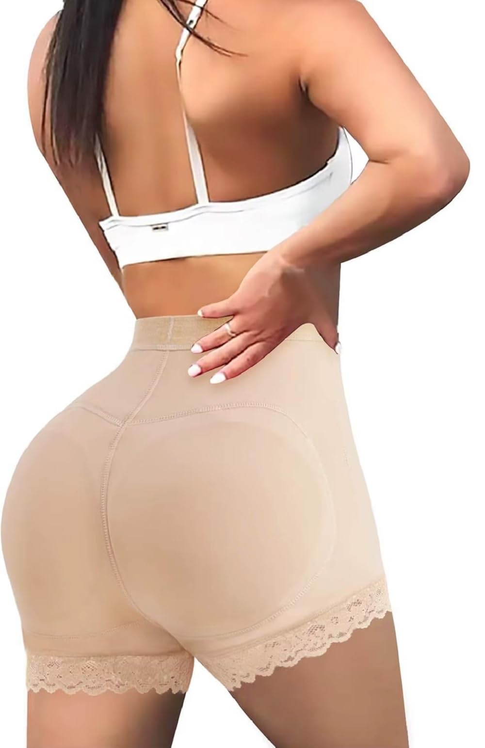 samju Womens Butt and Hip Enhancer Booty Padded Body Shaper Seamless Butt Lifter Panty-picture-34