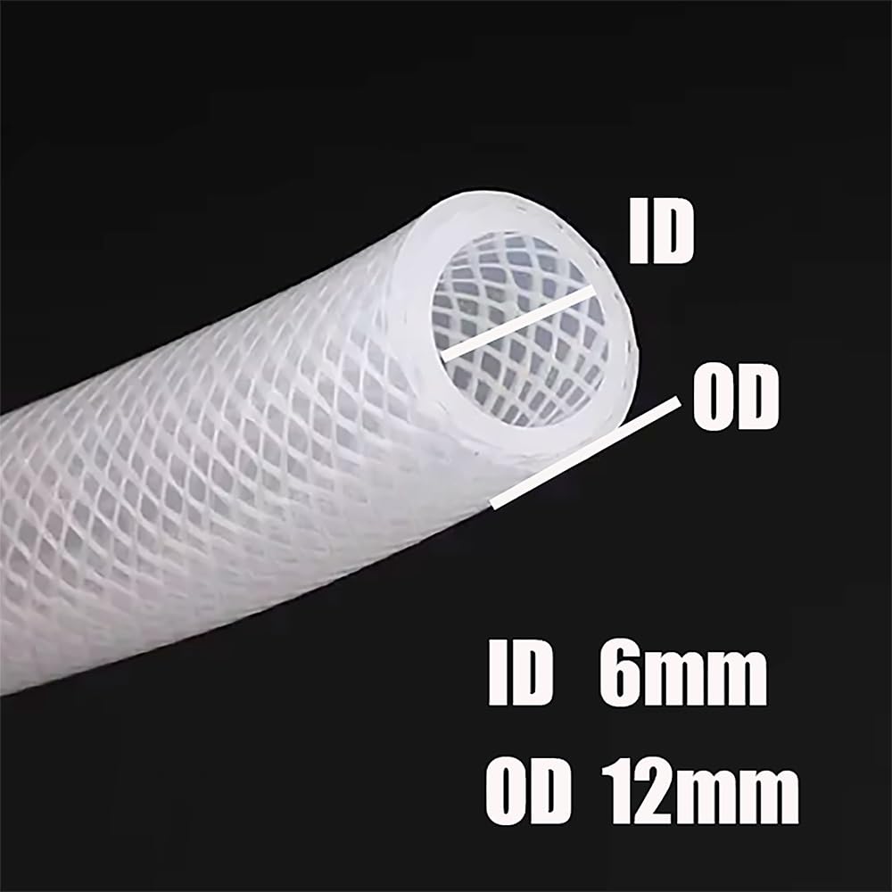 Manguera de silicona de alta calidad, tubo flexible de 4 a 38 mm para elaboración de cerveza, lácteos, acuarios, laboratorio, 3 metros de longitud