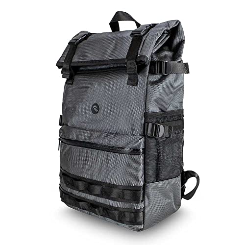 Backpack Rogue Smell Proof Weather Resistant Lockable Metal Gray
