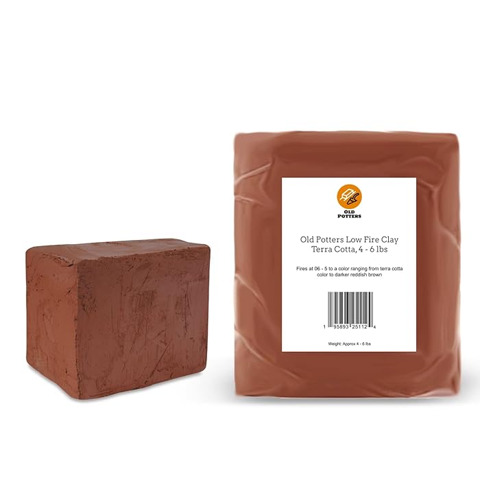 Buy Old Potters Low Fire Pottery Clay (Cones 06 02) Art Modeling Clay