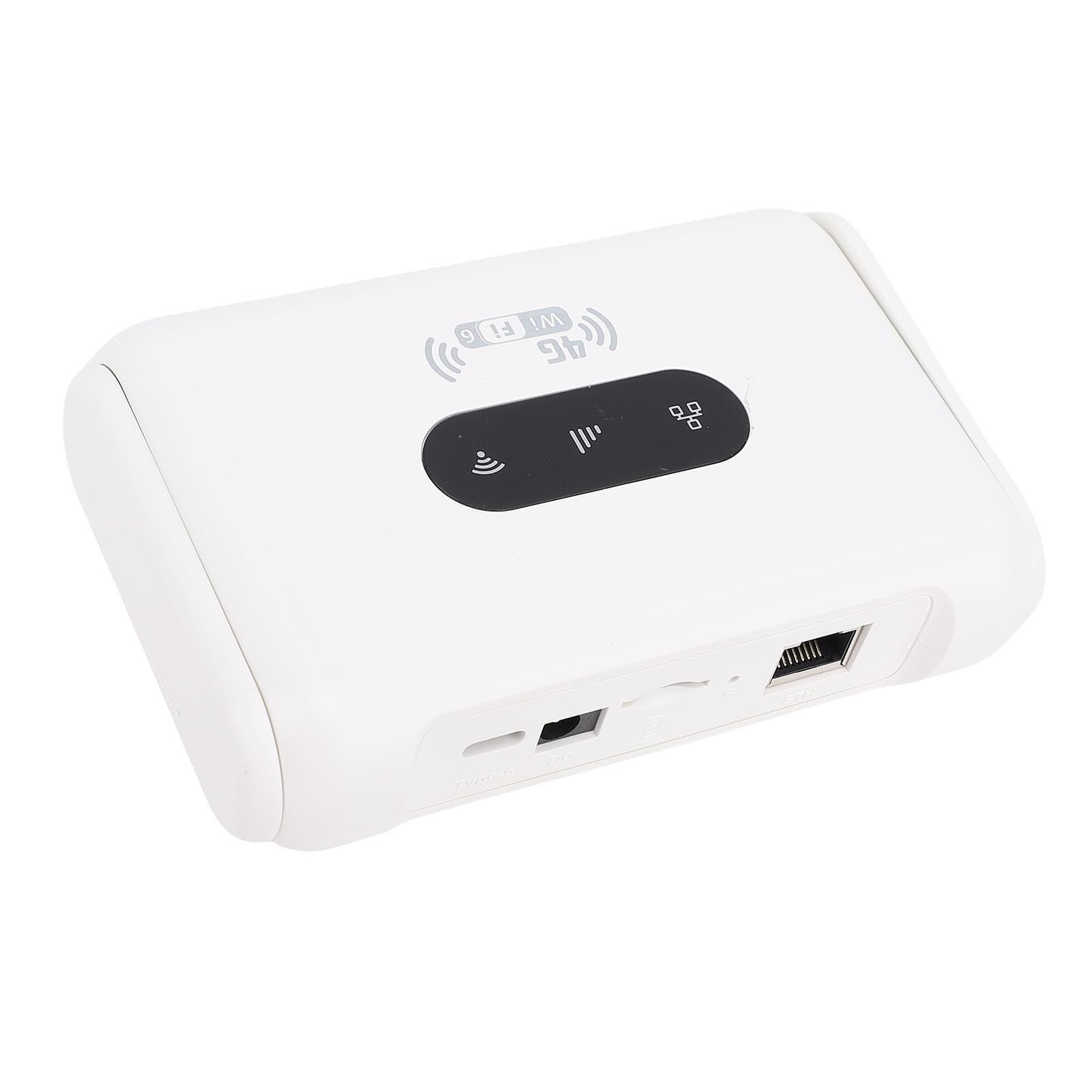 Gugxiom Router Wi-Fi 6 300 Mb/s Odblokowany Router Wi-Fi 4G CPE LTE z 2 Antenami Wersja Europejska Gniazdo Karty SIM, Routery do Bezprzewodowego Internetu dla Domowego Biura 32