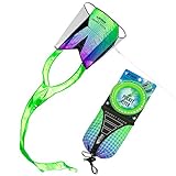Prism Kites Pocket Flyer – Easy-to-Fly Single-Line Kite – Flight-Ready, No Assembly Required – Electric