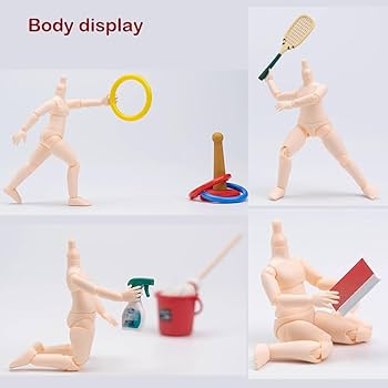 Amazon.com: XiDonDon New PVC Doll Body Piccodo Body8 Plus for OB11