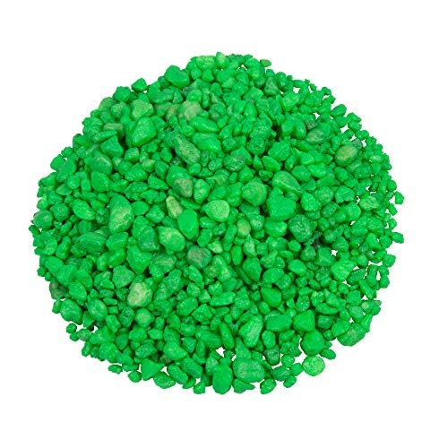 Image of GloFish Aquarium Gravel, Green Fluorescent, 5-Pound