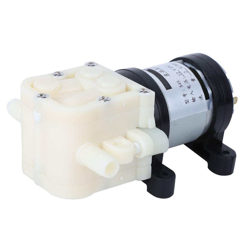 DC12V 545 Diaphragm Pump, Small Size, Self, Priming, No Leak, Long Service Life, Low Noise, for Household Appliances, Electronic Equipment, Water Treatment Equipment and More