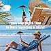 Phone Umbrella - Anti-Glare Sun Shade, Phone Umbrella for Sun iPhone, Clip On umbrella for phone sun shade, Protects from Sunlight and Glare, Outdoor Activities, Universal Fit for All Smartphones (Black)