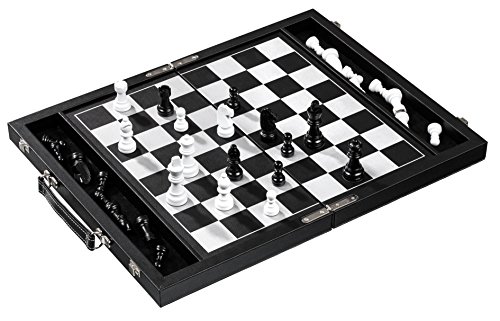 Philos 2740 38 mm Field Synthetic Leather Chess Set