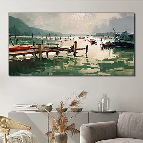 Impression photo premium de paysages nordiques sur toile tendue Coloray 140x70