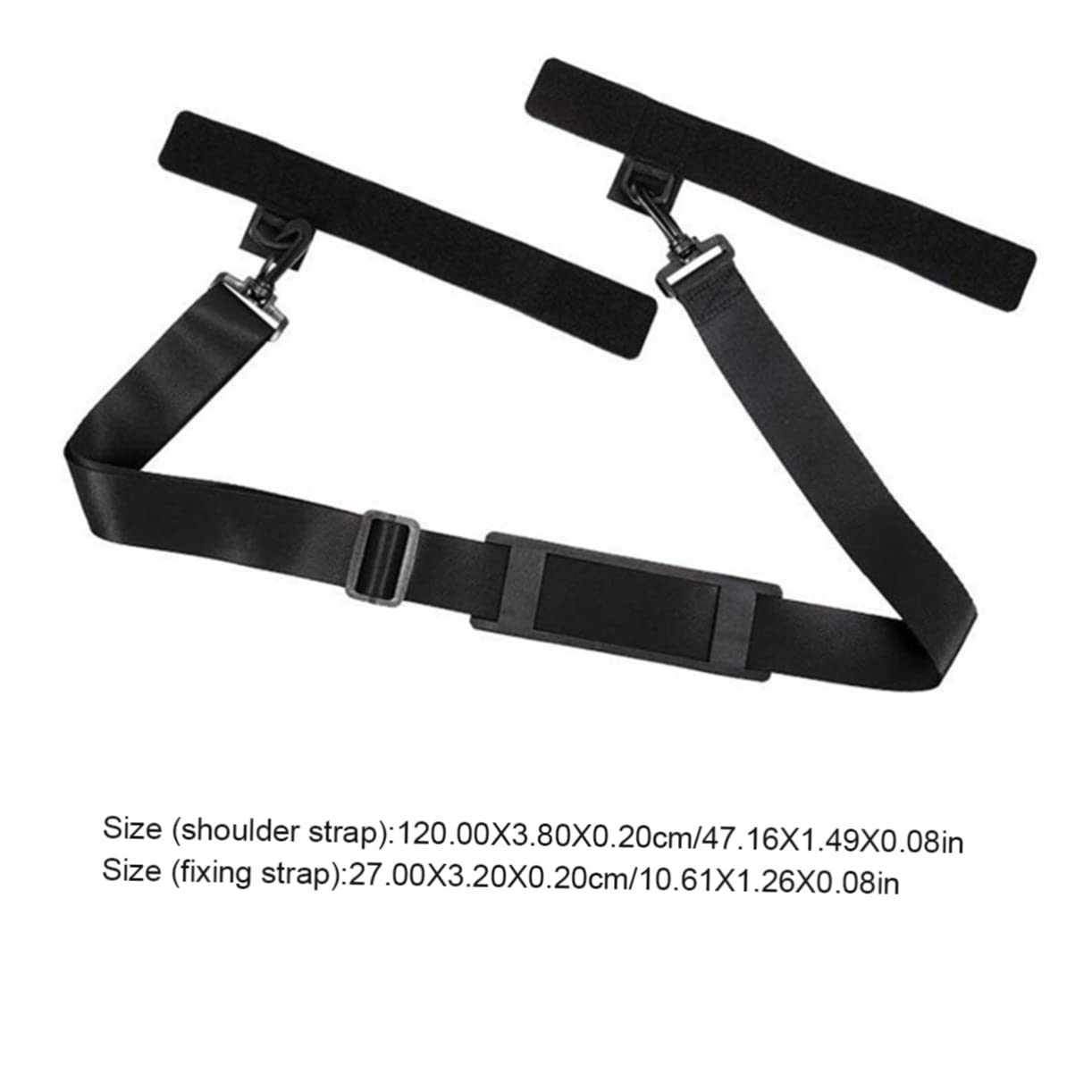 GOOHOCHY Fishing Rods Belt Stretchy 1 Set of Rod Tie Belts Comfortable Shoulder Band for Easy Carrying