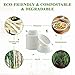 Vplus 200 Pack 12 OZ Paper Bowls, Disposable Compostable Bowls Bulk, Eco-friendly Bagasse Bowls, Heavy-duty Bowls Perfect for Milk Cereals, Snacks, Salads 5