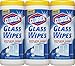 Clorox Glass Wipes Value Pack, Streak Free Cleaning Wipes - Radiant Clean, 32 Count Each (Pack of 3)