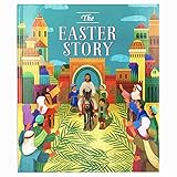 The Easter Story - 32-Page Hardcover Picture Storybook, Gift for Easter Basket Stuffer, Baptism,...