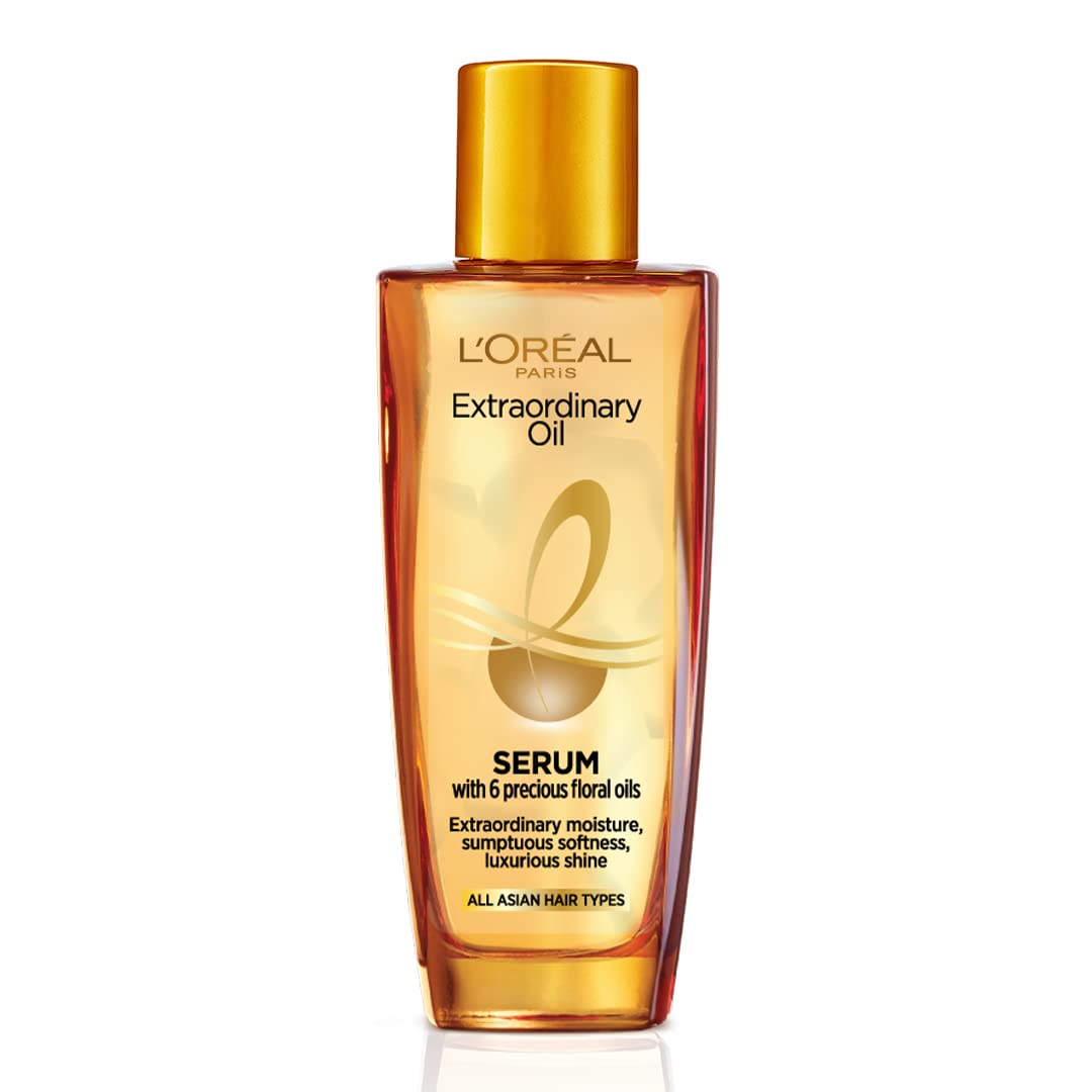 L'Oreal Paris Extraordinary Oil Hair Serum for Women and Men, 100 ml & L'Oreal Paris Elseve Extraordinary Oil, 30 ml - Image 5 thumbnail