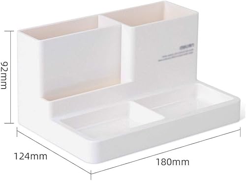 Miniatura 2 de Accesorios de oficina Metal Pen Holder Barrel organizador escritorio Estudiante Escritorio Almacenamiento Rack Rejilla escritorio, sostenedor de la