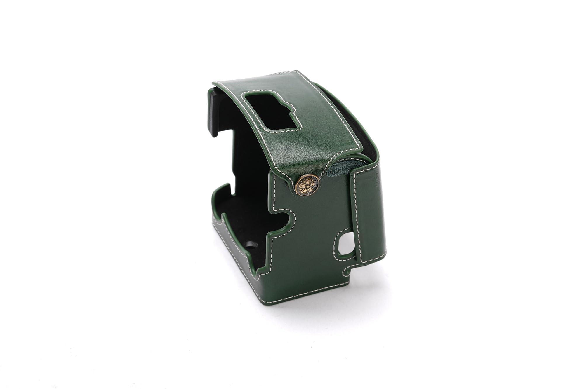 Étui pour Hasselblad 907X en cuir véritable vert anti-rayures - 7
