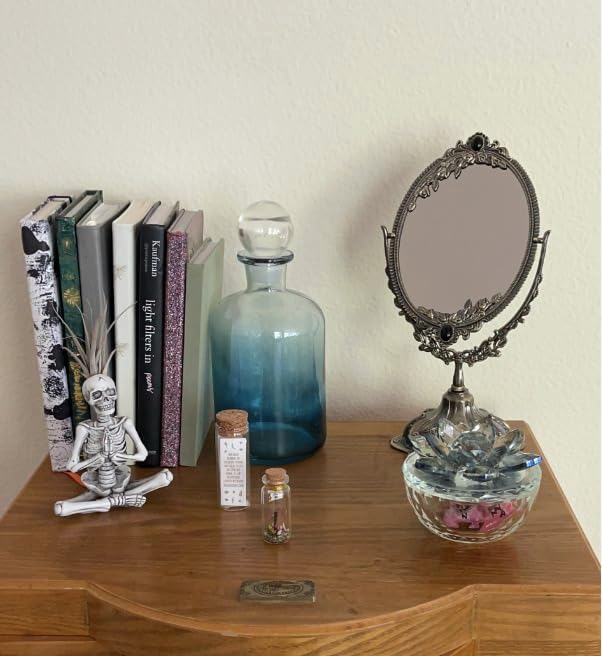 Espejo de Maquillaje Vintage Ovalado Feyarl con Base Giratoria miniatura 5