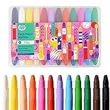 KIDDYCOLOR 12 Colores Pinturas Cara para Niños, Pinturas Faciales y Corporales No toxica