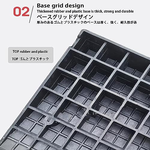 Rampas portátiles de goma para vehículos y sillas de ruedas miniatura 3