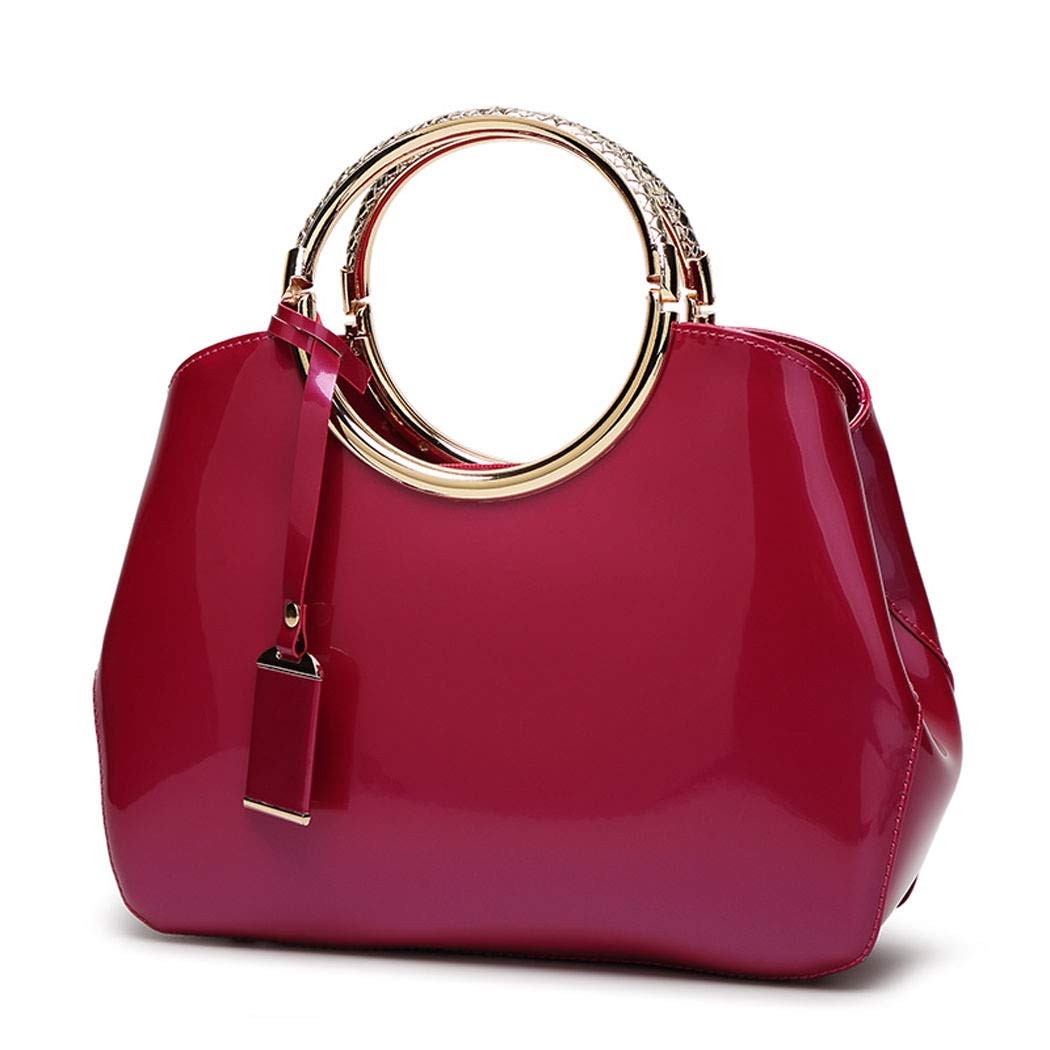 DEERWORD Donna Borse a Mano Borsa a Spalla Elegante Grandi Firmate Marca Tracolla Antifurto PU pelle 5376 1 pz
